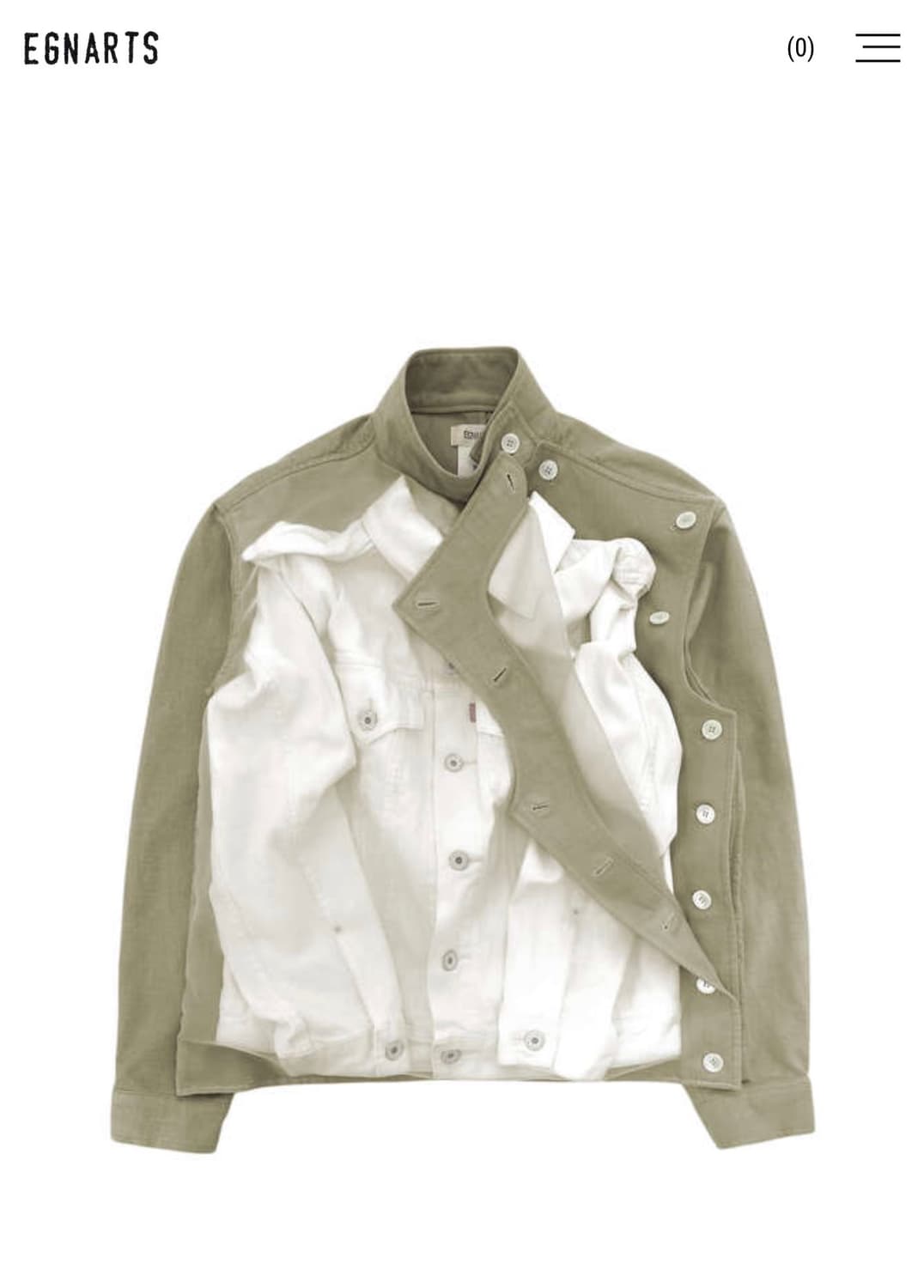 [EGNARTS] 오간자 자켓 M 상품이미지4