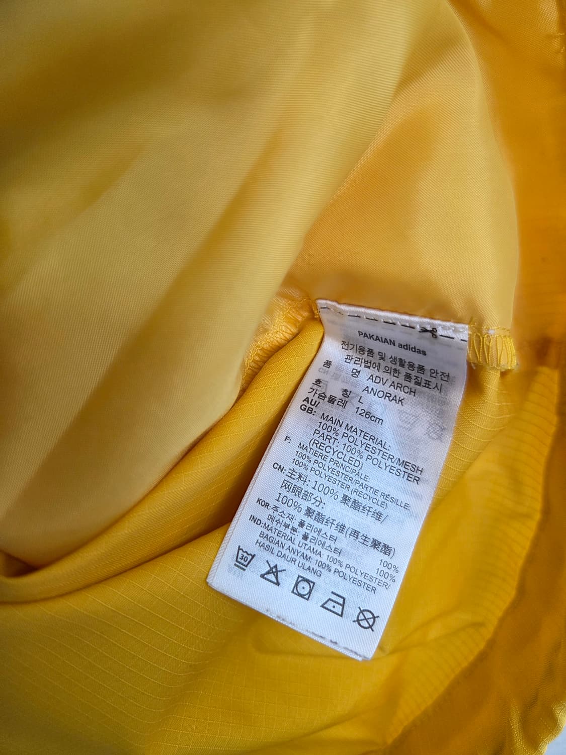 아디다스 아노락바람막이 상품이미지4