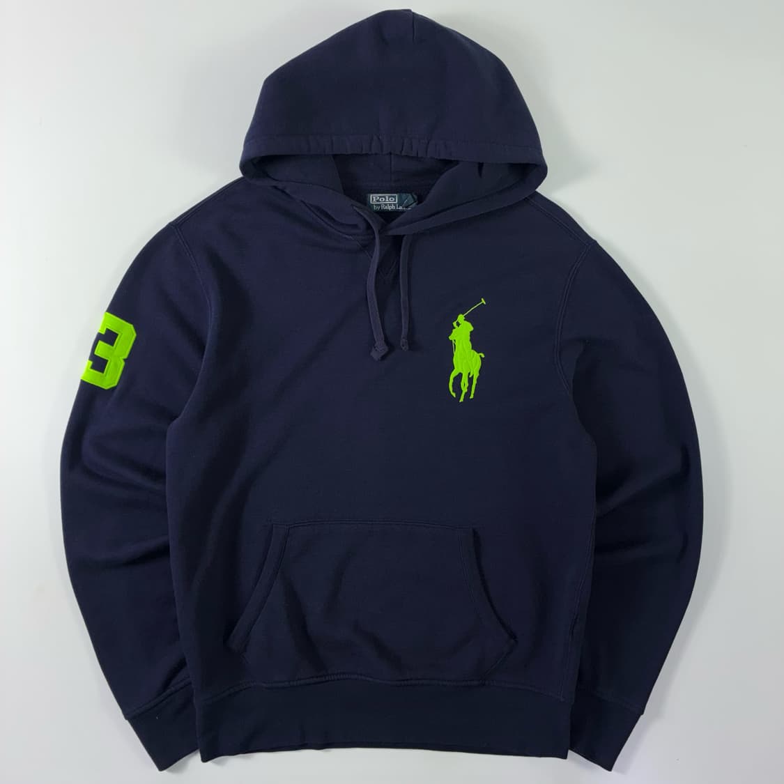 Polo  폴로 랄프로렌 자수 네이비 빅포니 후드티  상품이미지1