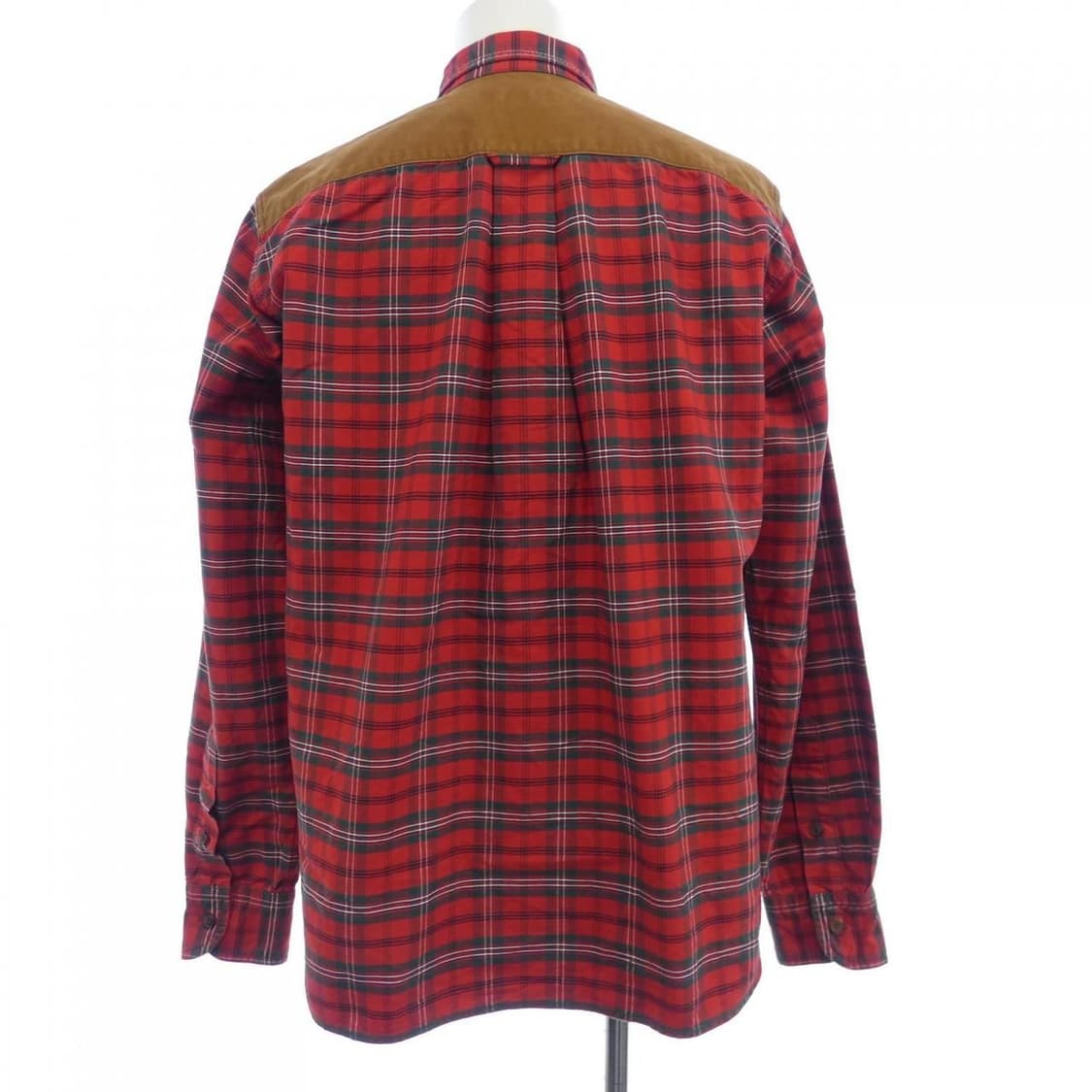 꼼데가르송 옴므 타탄 체크 플란넬 셔츠 상품이미지6