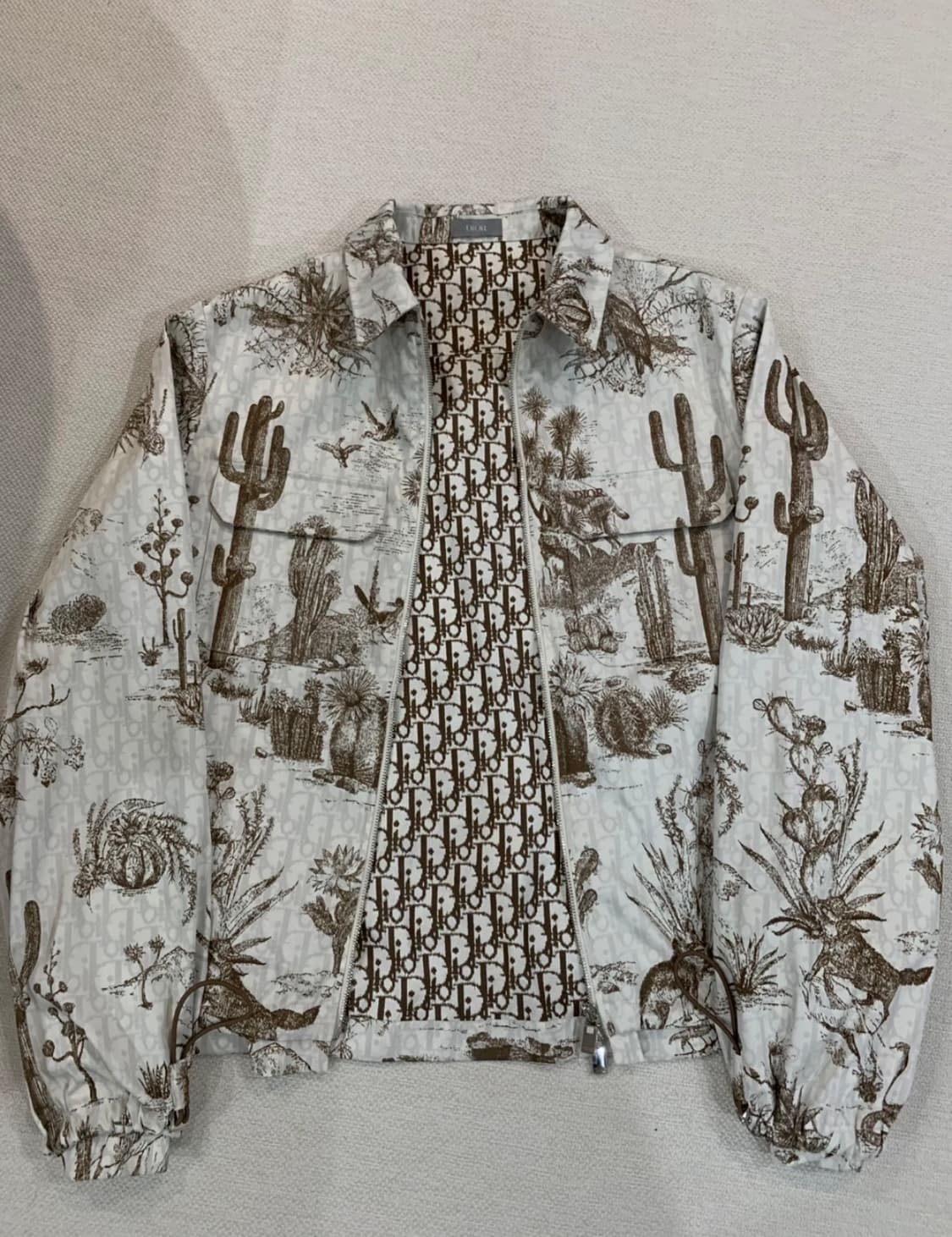 디올 x 캑터스 잭 블루종 48 사이즈 상품이미지5