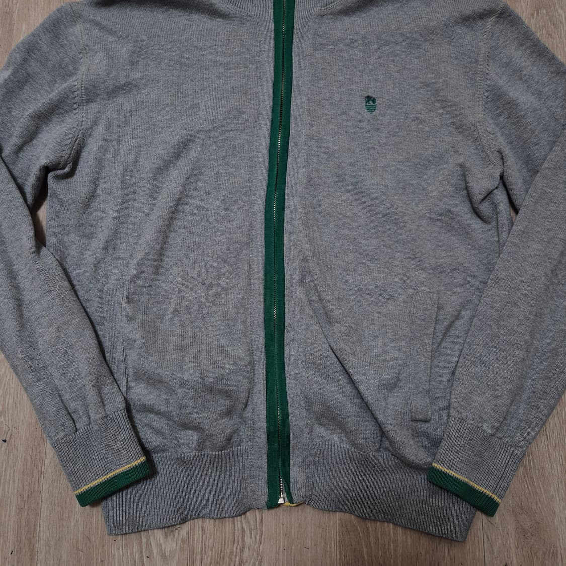 Nii 니 남성 로고 모직 니트집업 M(95) 상품이미지3