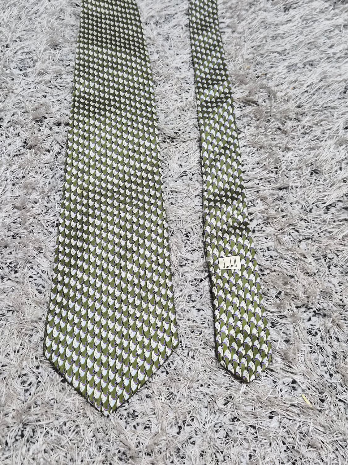 던힐Dunhill  패턴 넥타이 Free - N59 상품이미지5