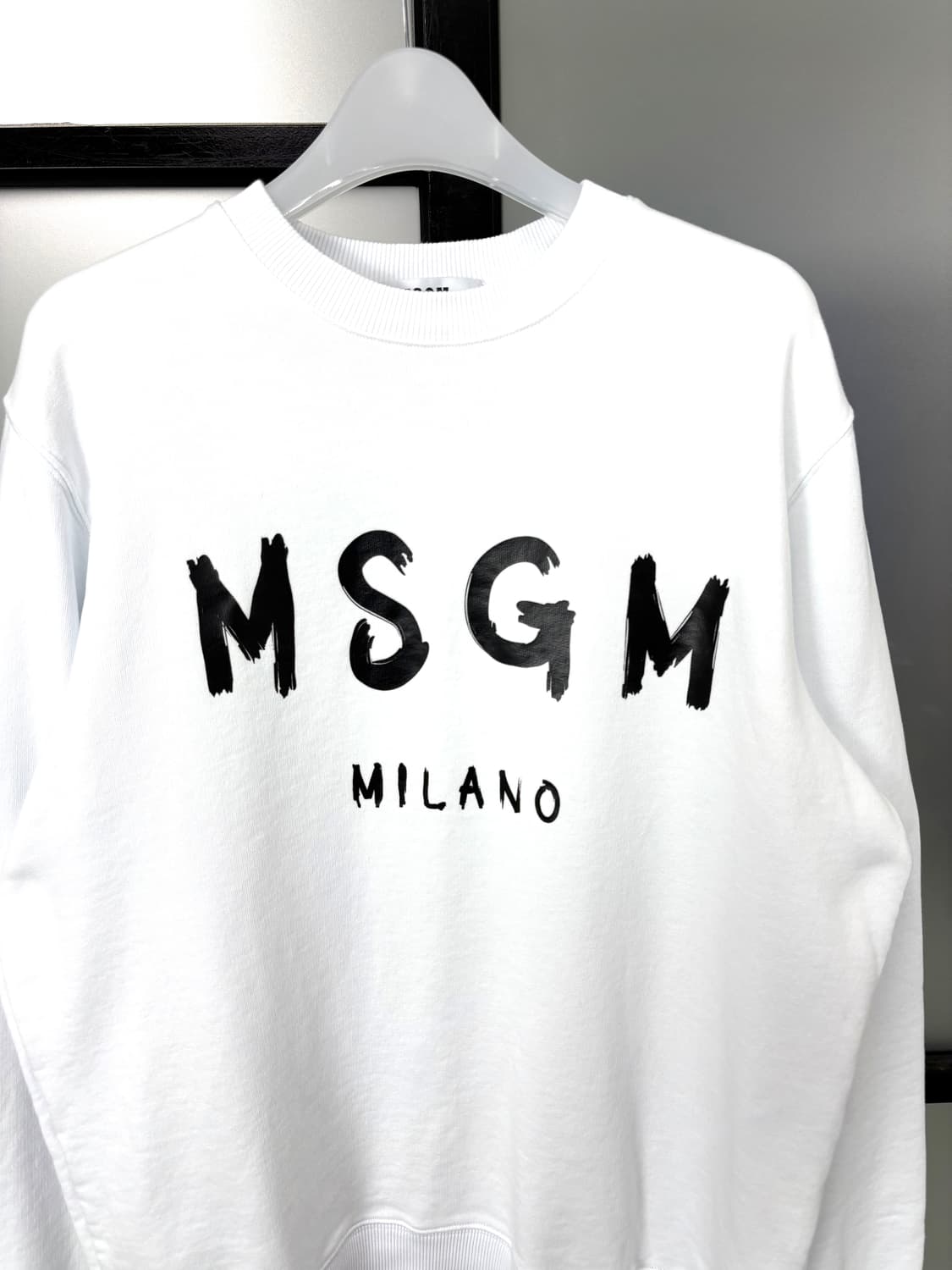  [XL]MSGM 화이트 맨투맨 상품이미지4