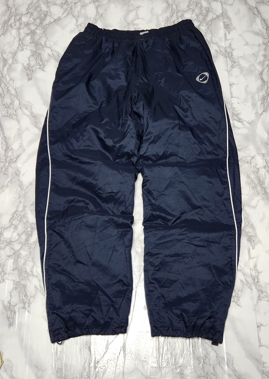 나이키 사이드라인 딥네이비 누빔 트랙팬츠 바람막이 바지 상품이미지2