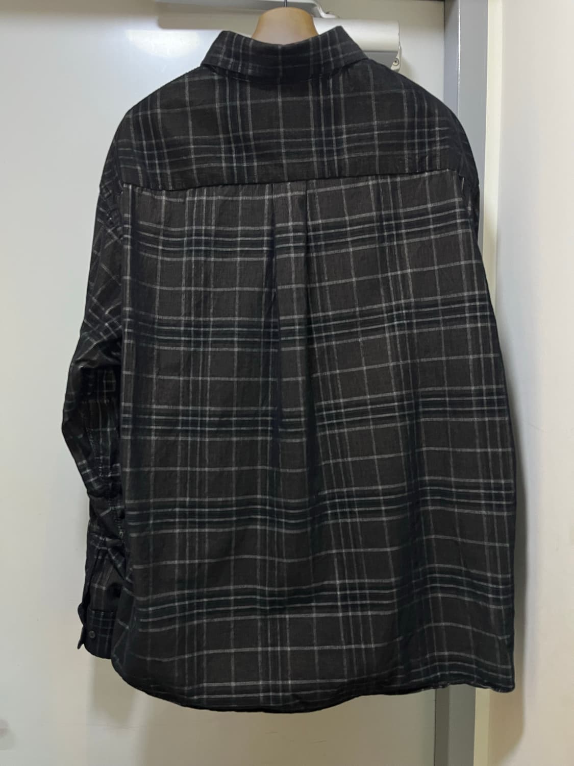 [2] 퍼렌 코듀로이 셔츠 블랙브라운 상품이미지5