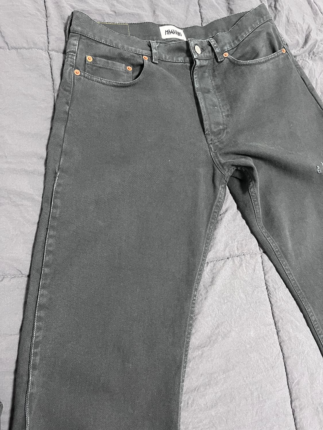 [M] 마리아노 LIVELLO BROKEN BULL DENIM 상품이미지4