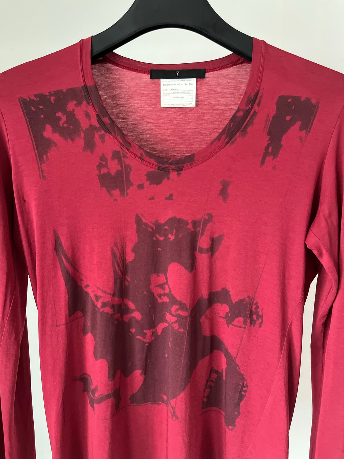 Julius 08SS Archive Printed Long Sleeve 상품이미지5