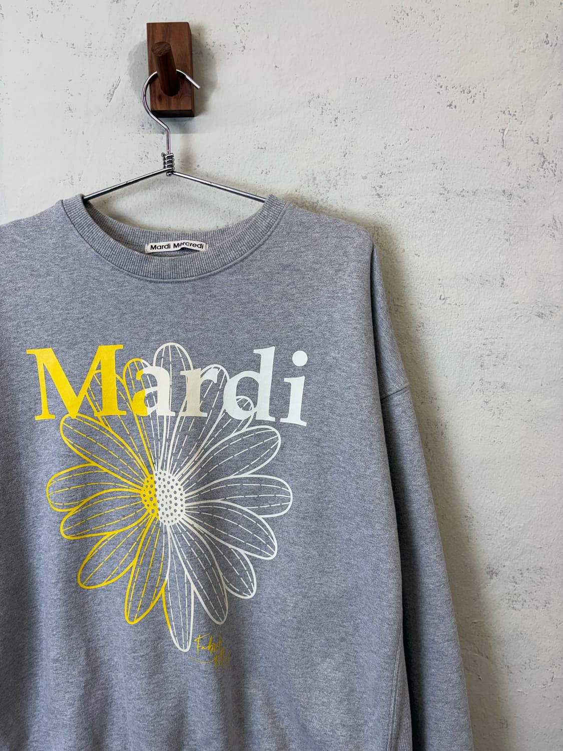 마르디메크르디 플라워 프린팅 맨투맨 상품이미지2