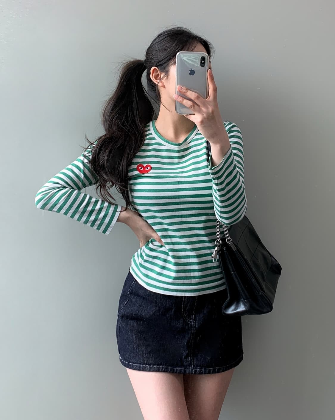 꼼데가르송 롱슬리브 상품이미지2