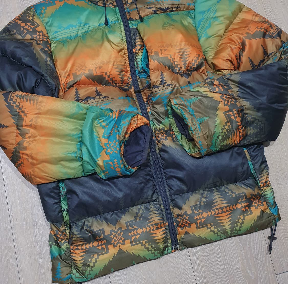 나이키 acg 펜들턴 나바호 다운 패딩 100 상품이미지4