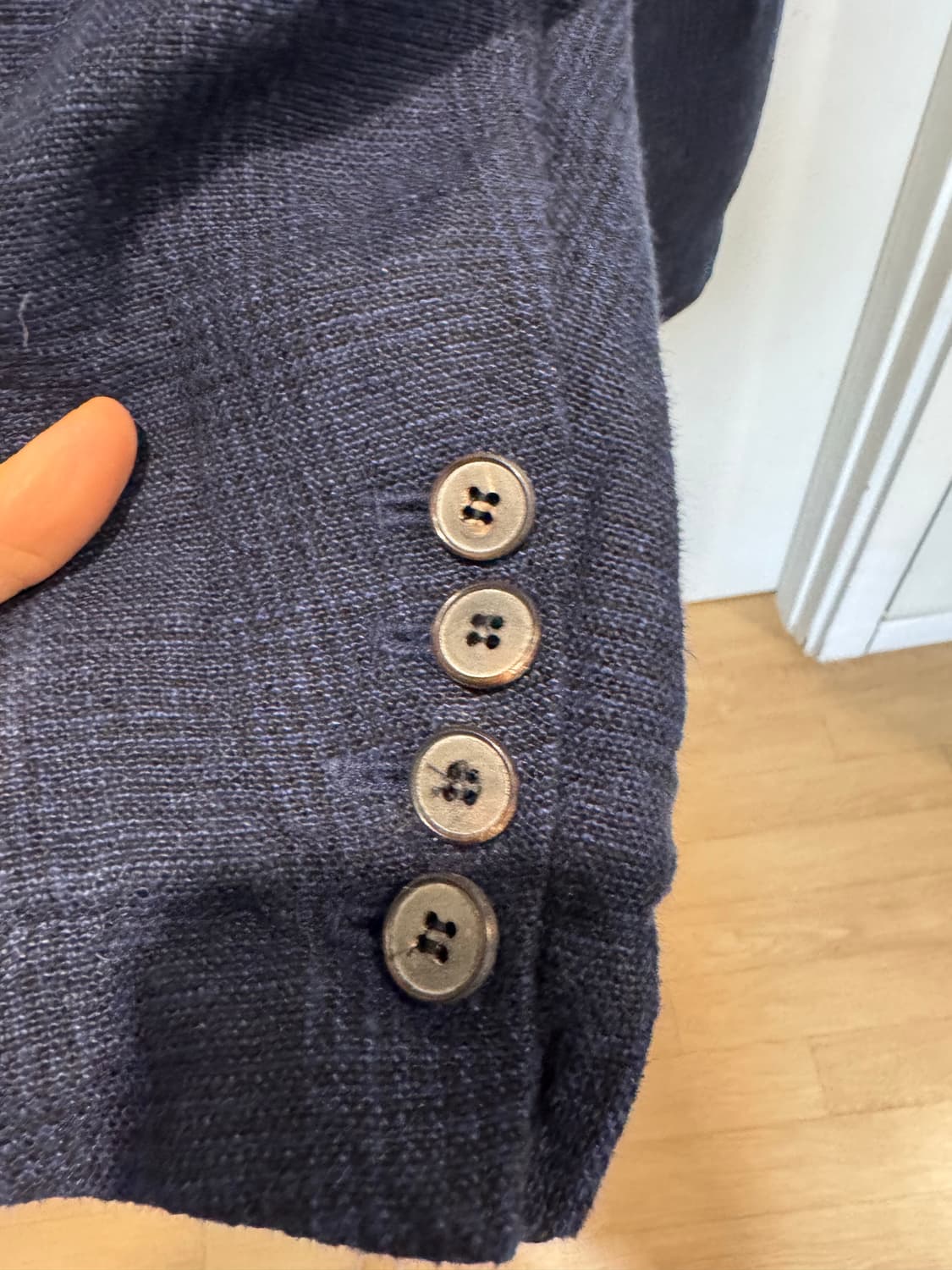 모노크롬 린넨100% 자켓 상품이미지7