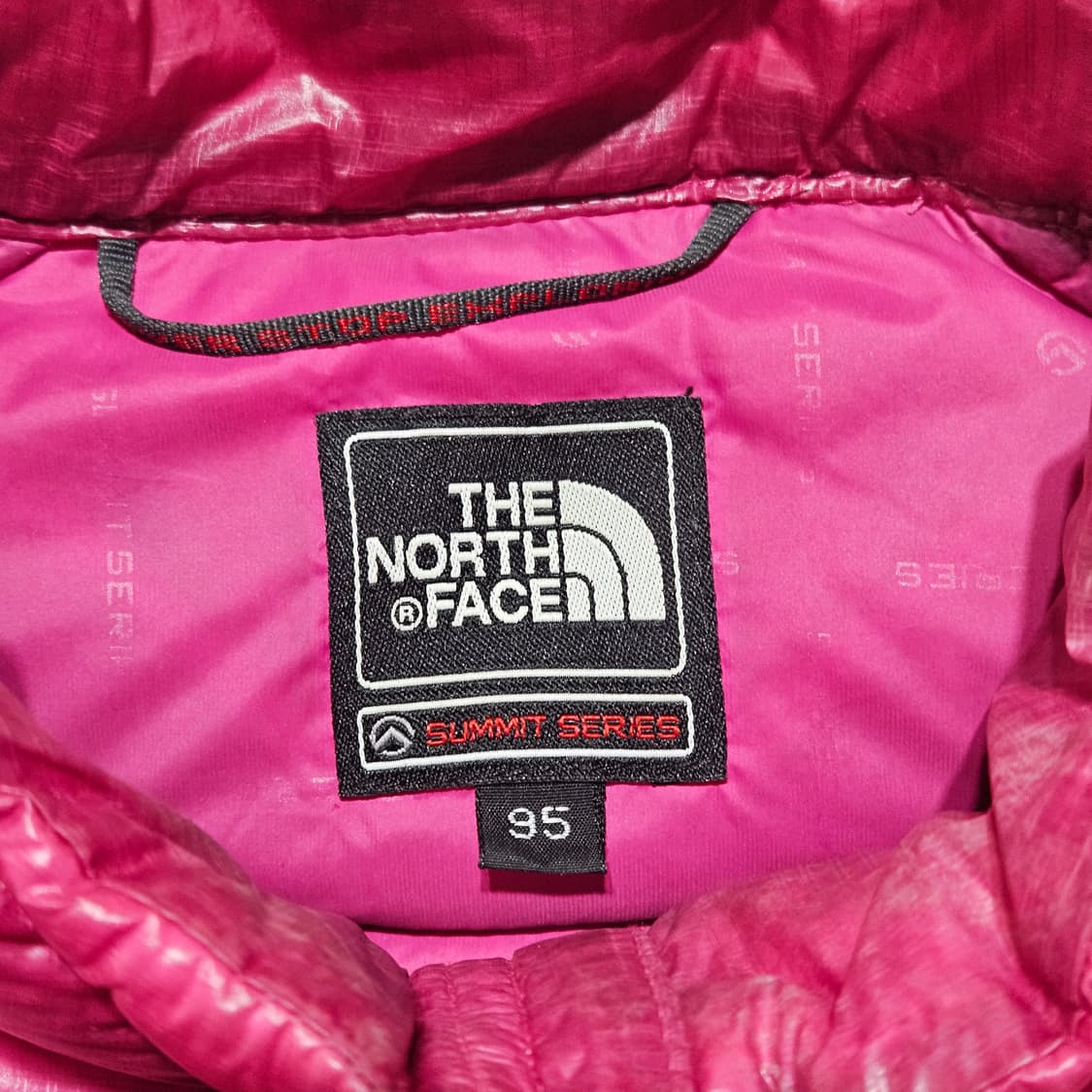 노스페이스 800필 핑크패딩 상품이미지4