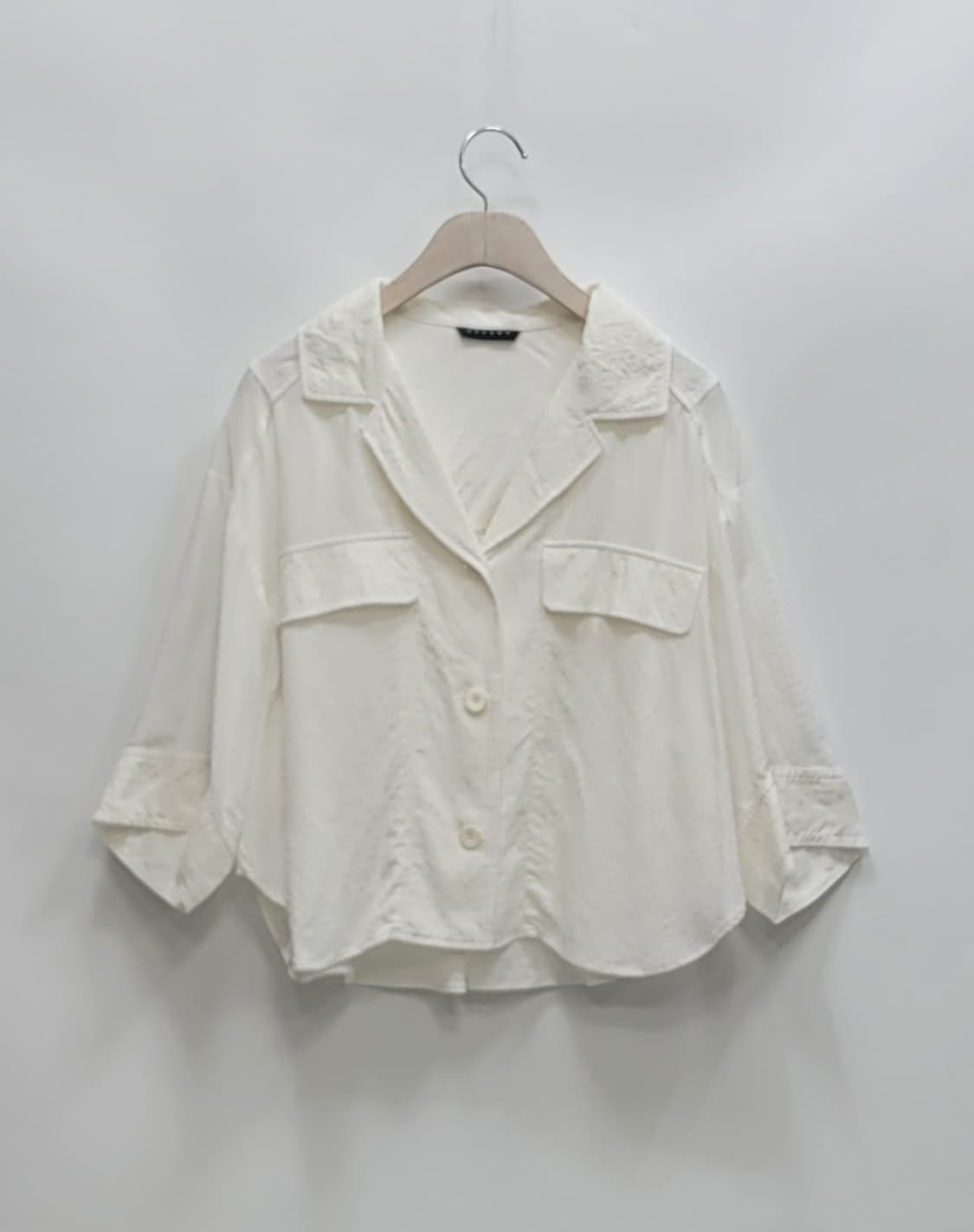 SISLEY 22SS 시슬리 레이온 셔츠형 자켓 / 여 91 (44)  상품이미지1