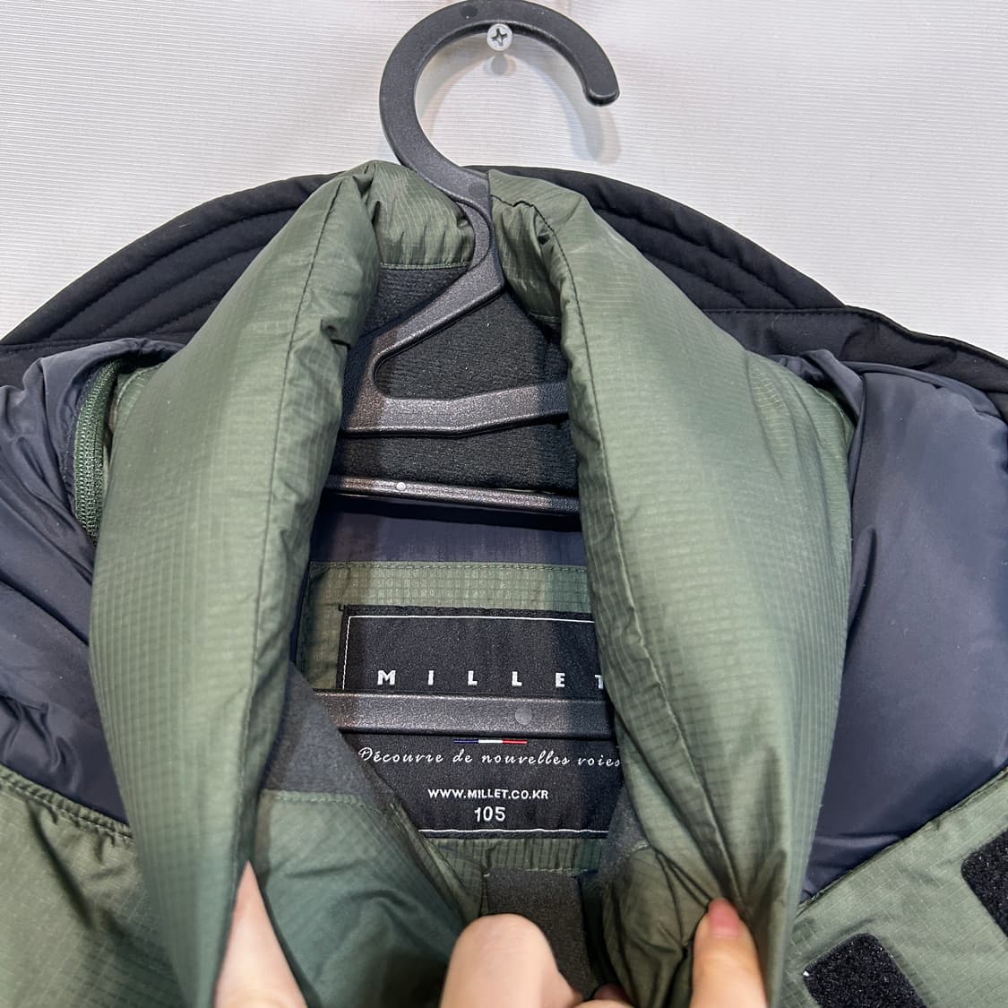 밀레 남성 거위털 패딩 105  상품이미지2