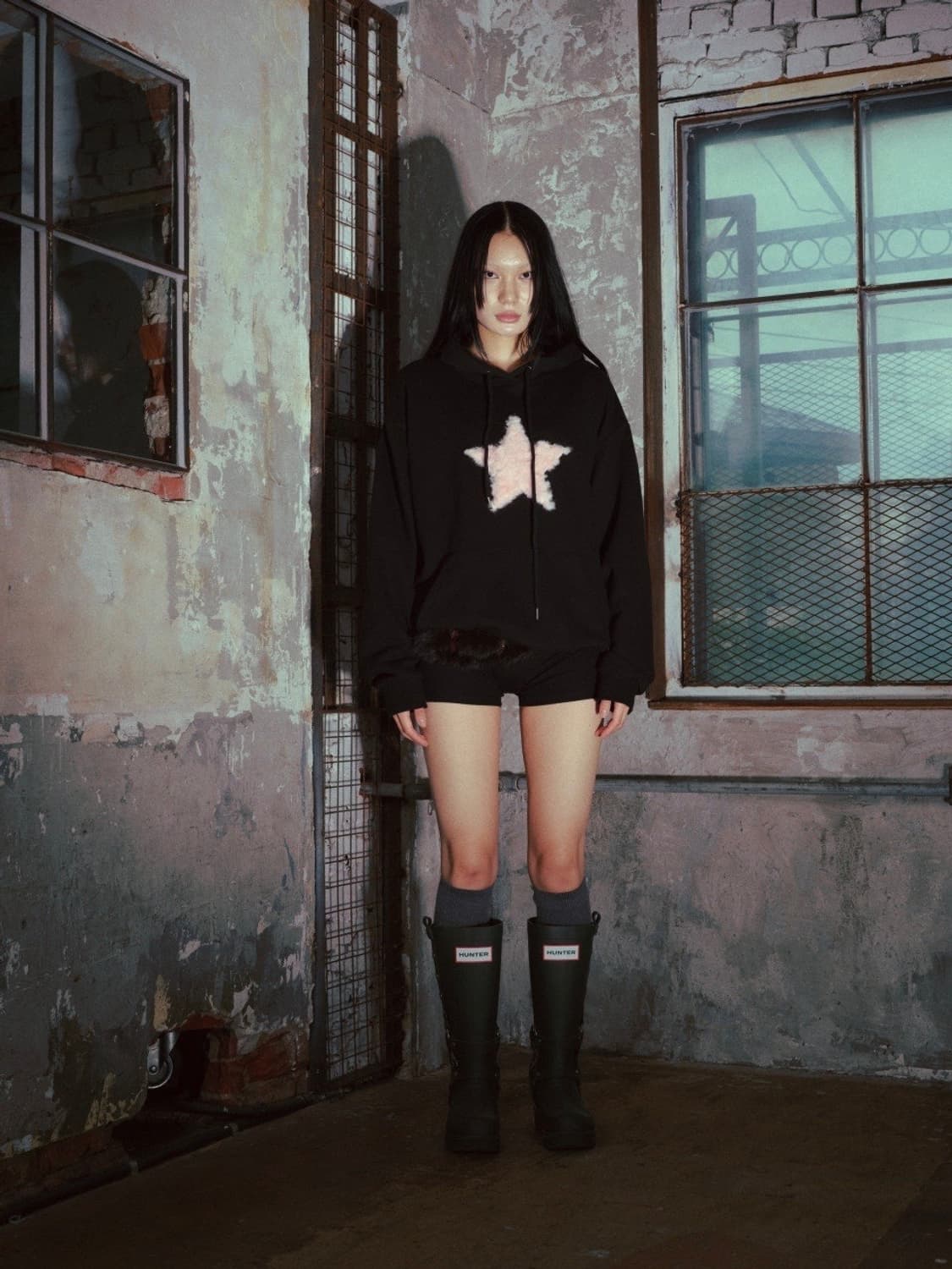 석마이키스 별 후드티 미스치프 코이세이오 2000아카이브 쓰리타임즈 나체 상품이미지2