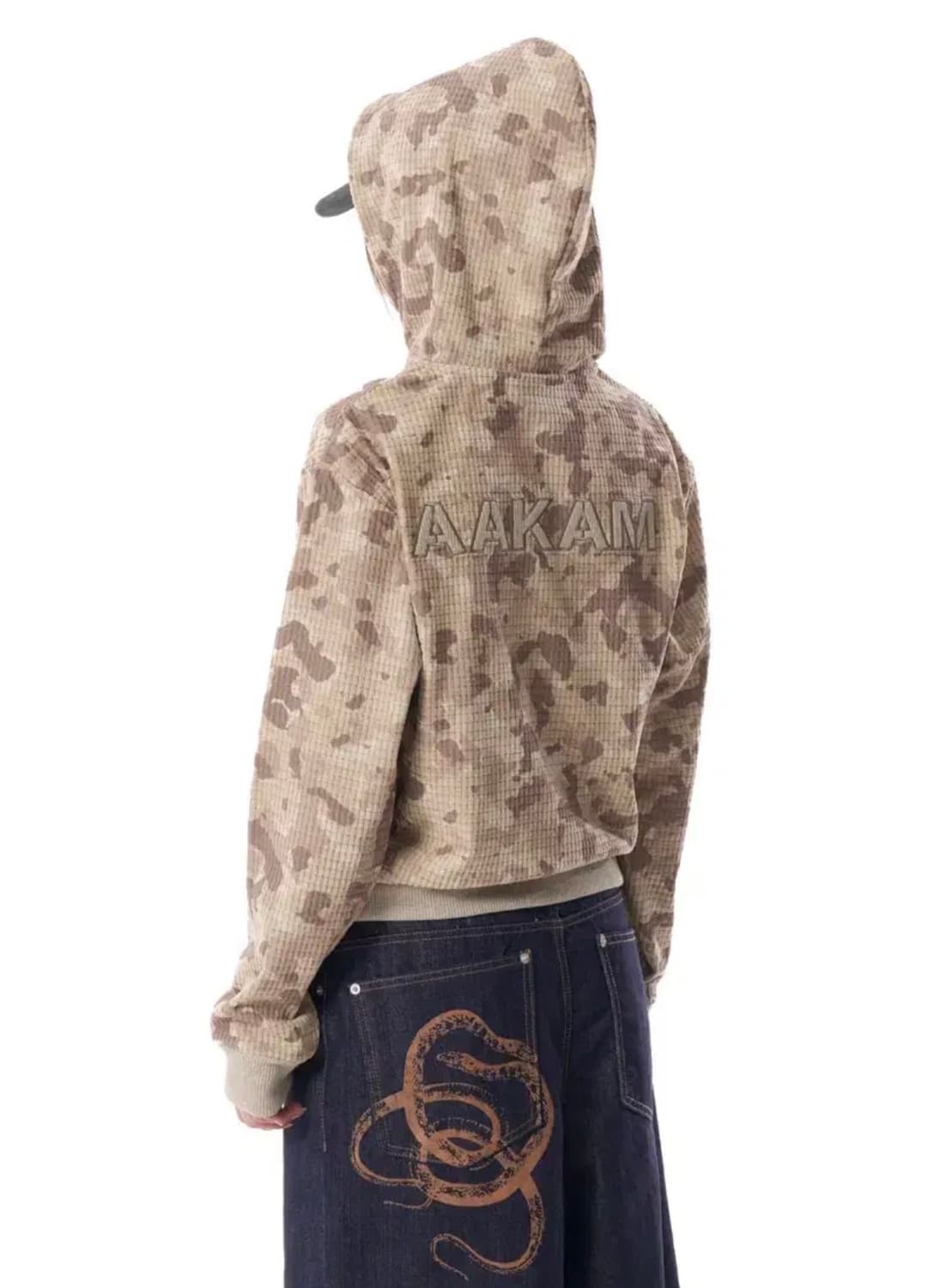 아캄 카모 후드집업 2사이즈 상품이미지4