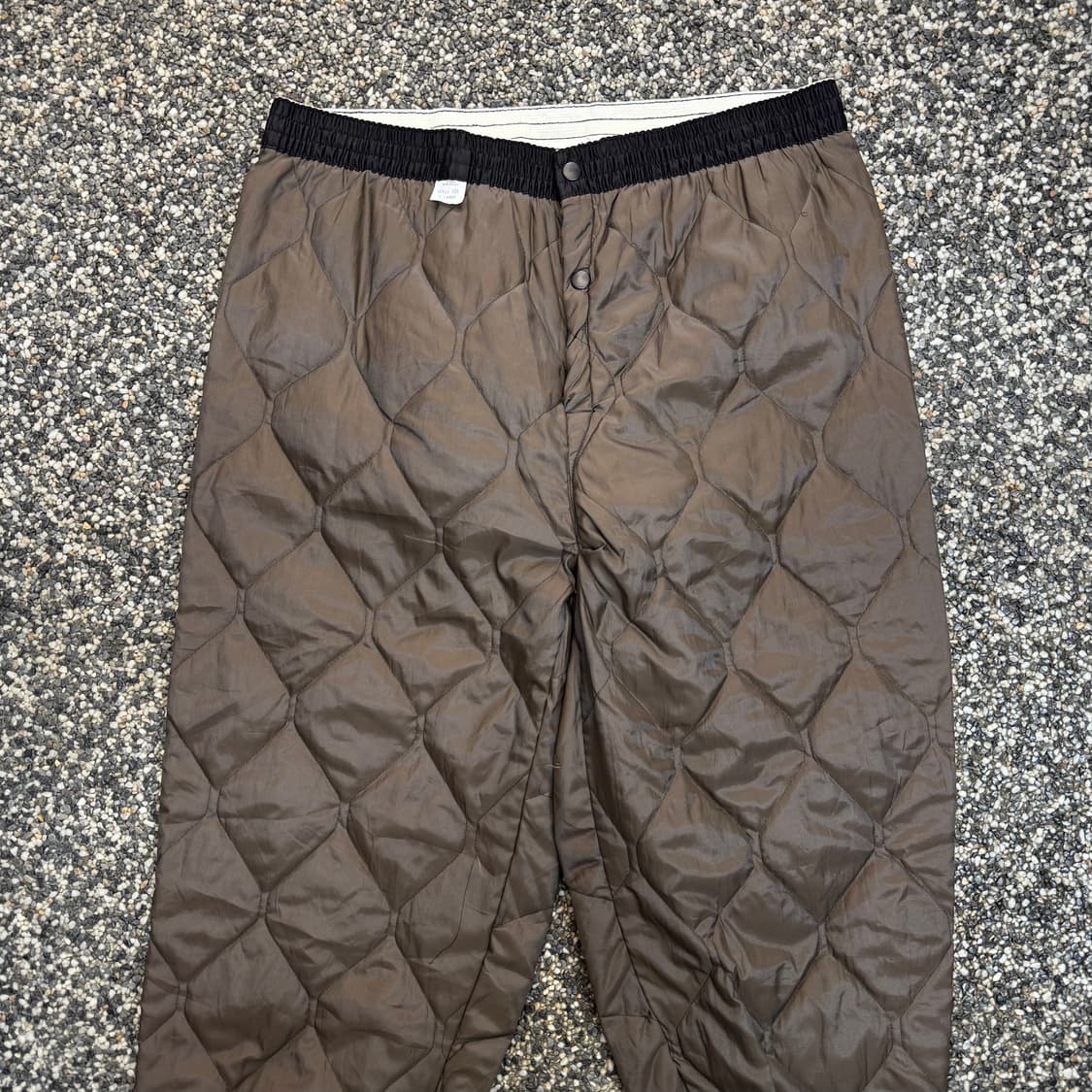 80s 웨어가드 퀼팅 깔깔이 팬츠 made in USA (XL)   상품이미지2