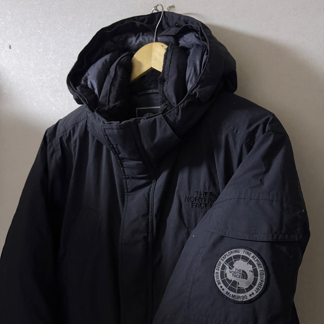 노스페이스 남성 맥머도 다운점퍼 L (100-슬림 105정도) 후드퍼분실 상품이미지2