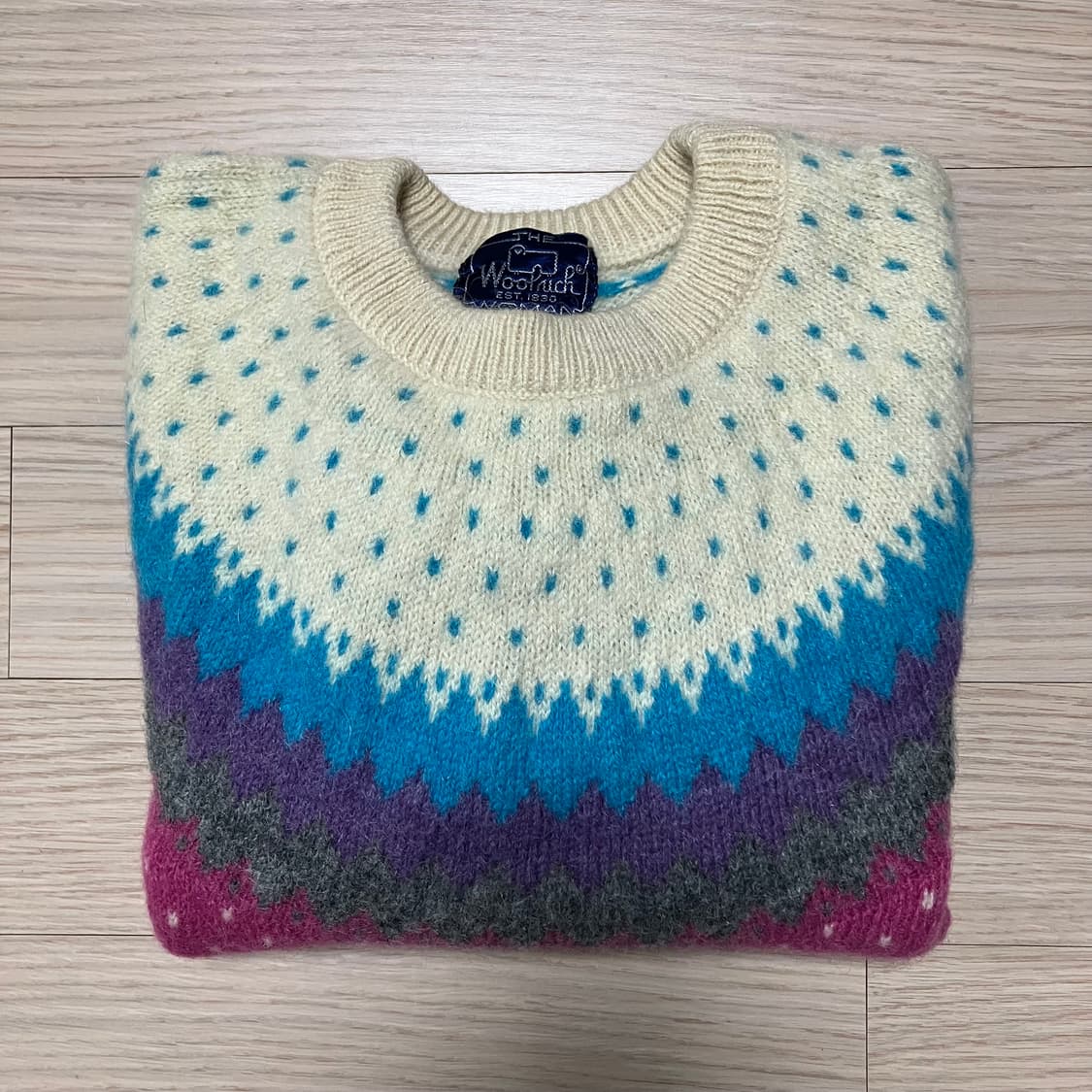 울리치 노르딕 울 모헤어 니트 Woolrich 상품이미지2