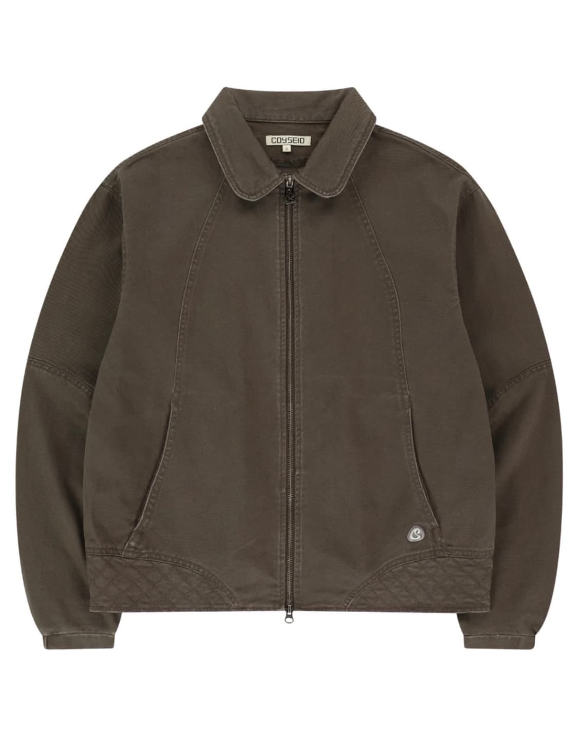 코이세이오 라운드 칼라 스티치 자켓 사이즈1 상품이미지1