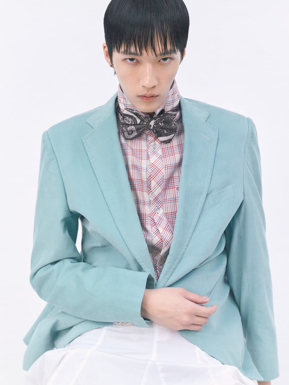 Etro 싱글 민트 블레이저 54 상품이미지2