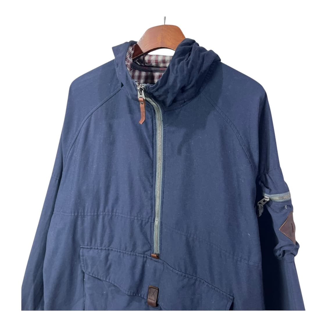 [Woolrich] 울리치 체크 안감 풀오버 후드 아노락 상품이미지3