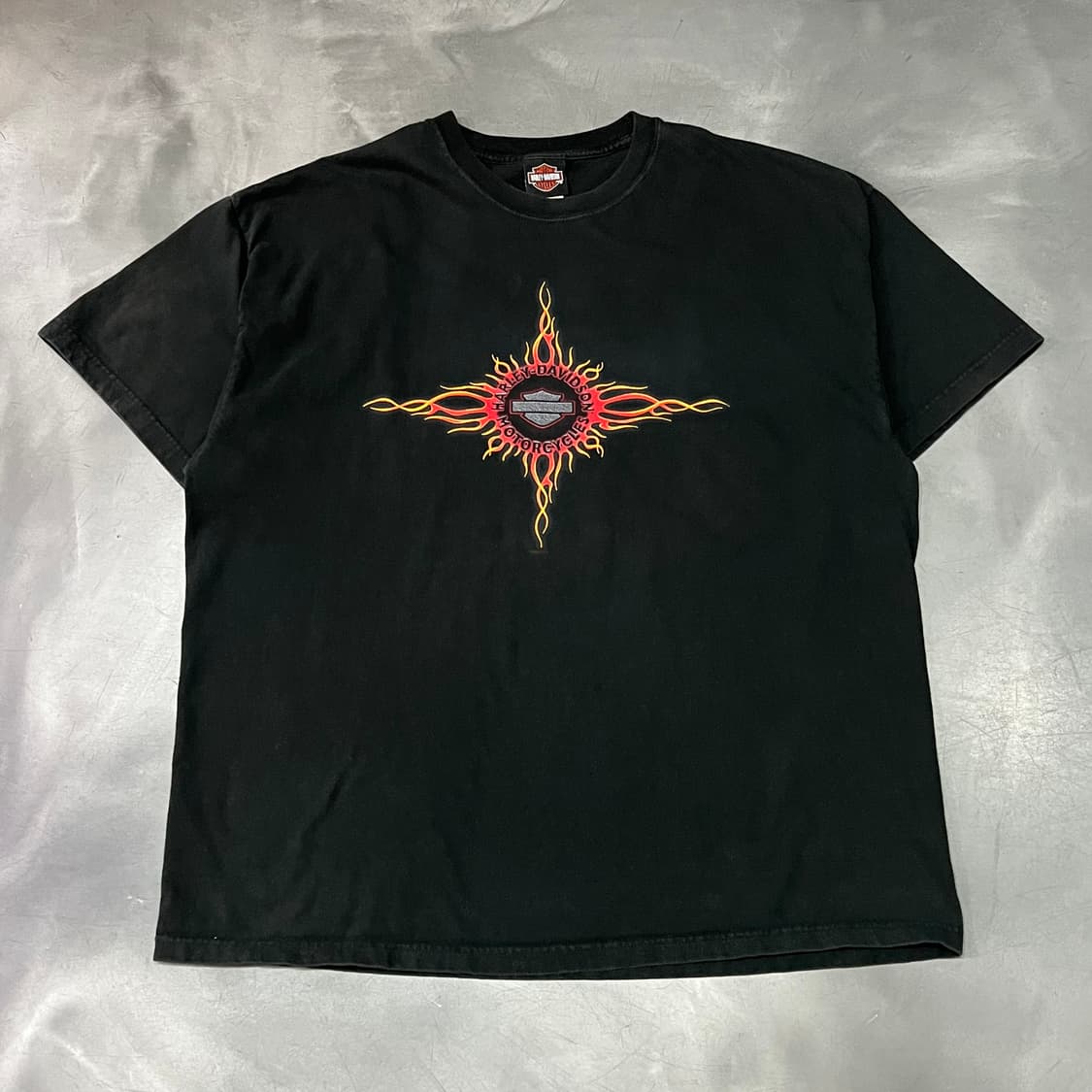  USA 할리데이비슨 플레임 반팔티 y15686 상품이미지1