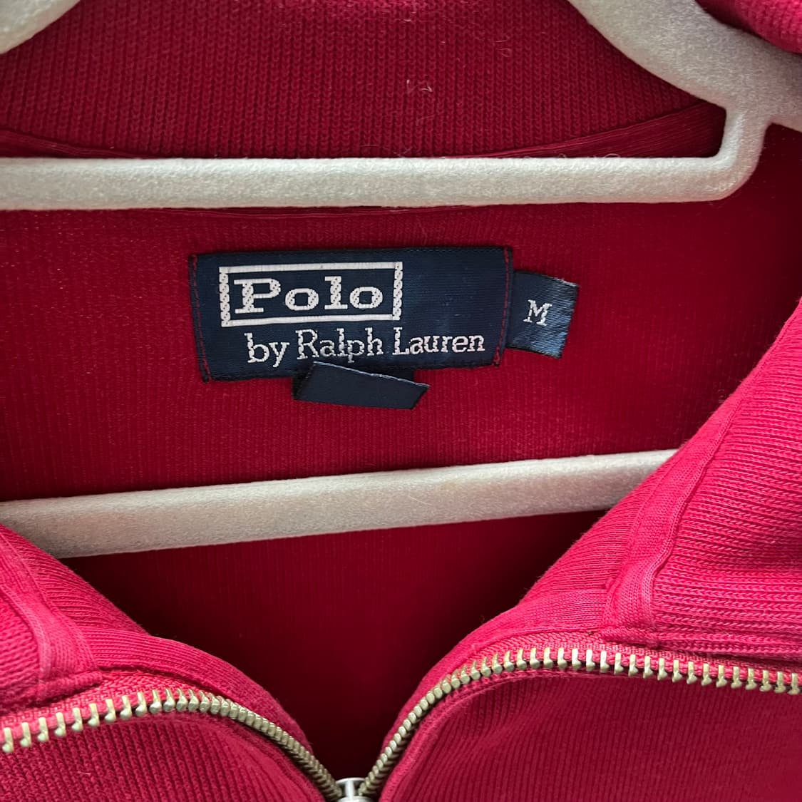 [M size] 폴로 랄프로렌 하프집업 버건디  상품이미지3
