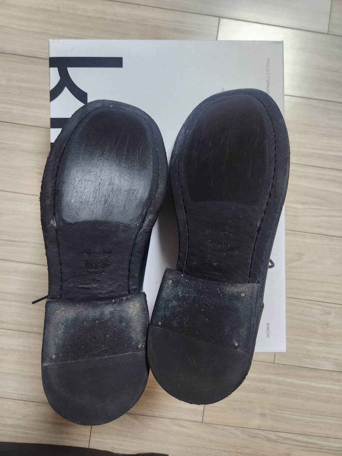 Kinchi 808a shower 킨치 샤워 1회착 더비슈즈 상품이미지6