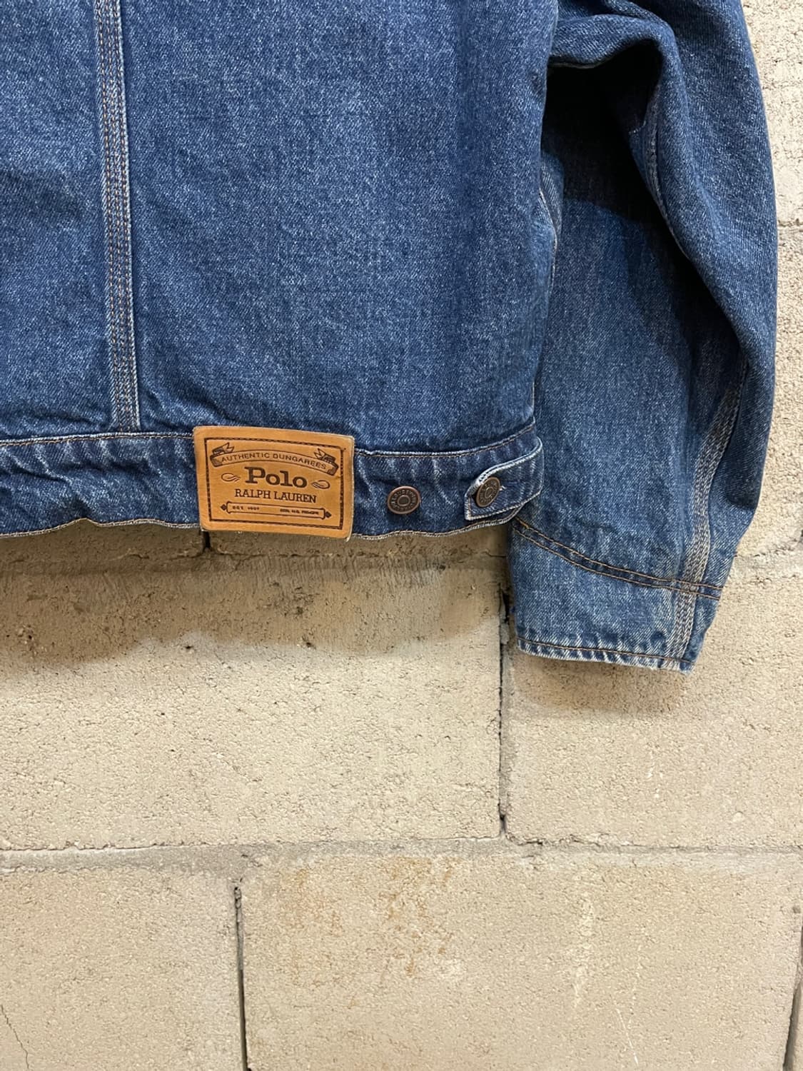 폴로 랄프로렌 덩가리 데님 워크 자켓  상품이미지5
