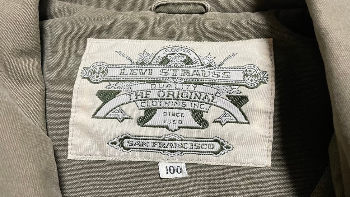 90s~00s 빈티지 리바이스 워크웨어 아메카지 야상 헌팅자켓 초어자켓 상품이미지8