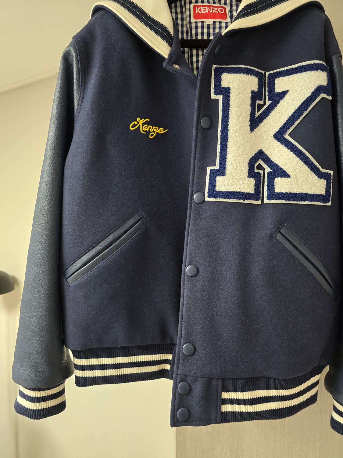 겐조 세일러 바시티 재킷 L 상품이미지9