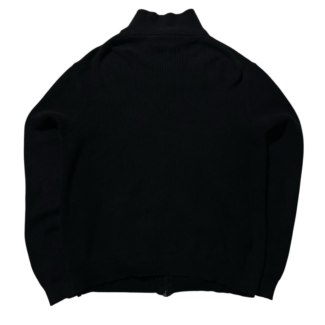 폴로 랄프로렌 투웨이 니트 집업 블랙 상품이미지3