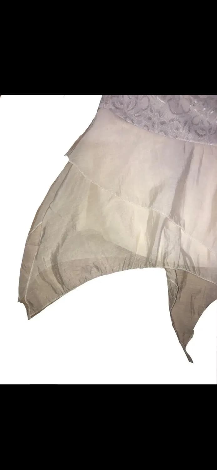 빈티지 레이스 미니 스커트 치마 히피 웨스턴 y2k 그런지 페어리 핀터깔 상품이미지3