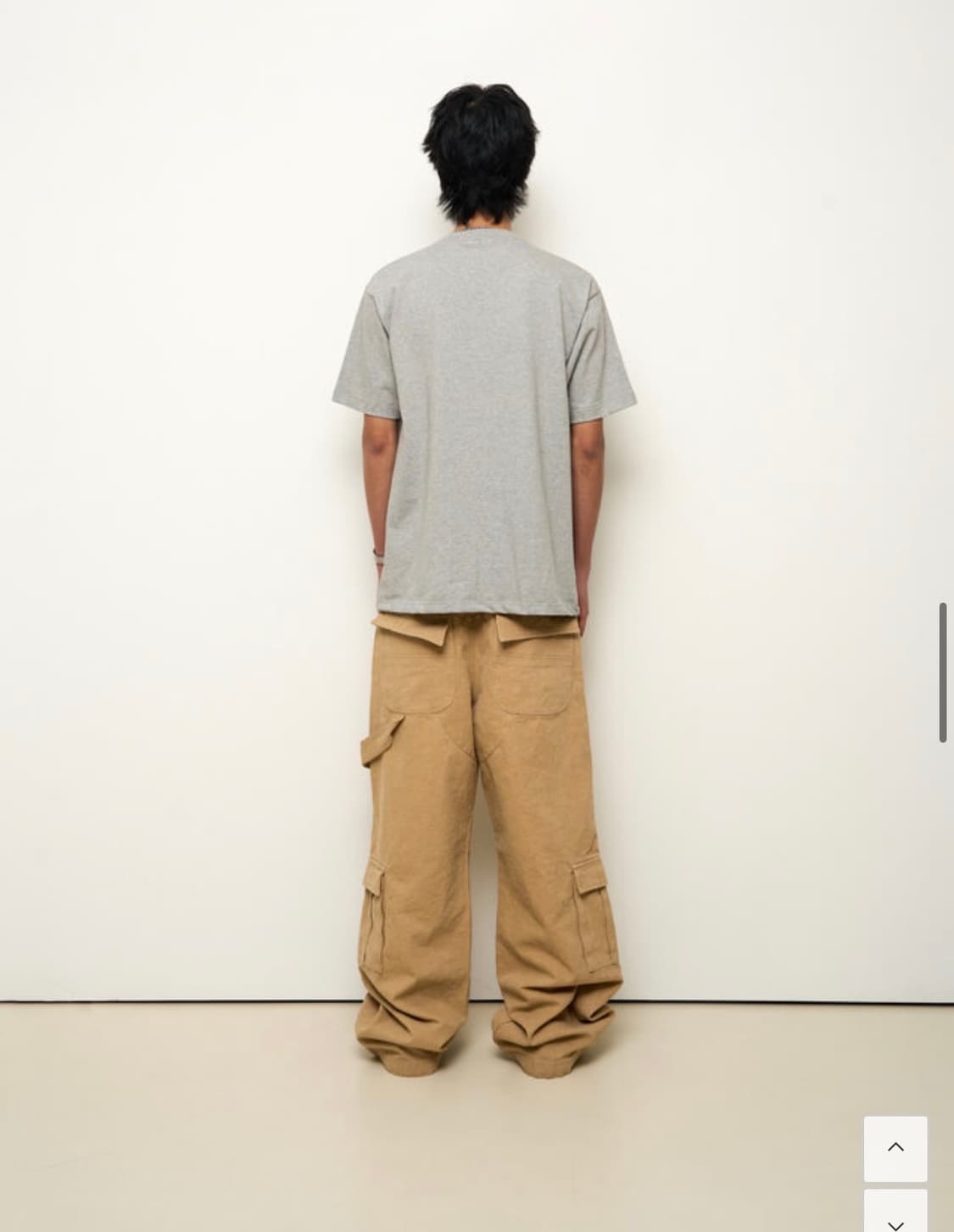 9999 포켓 와이드 카고팬츠 상품이미지3