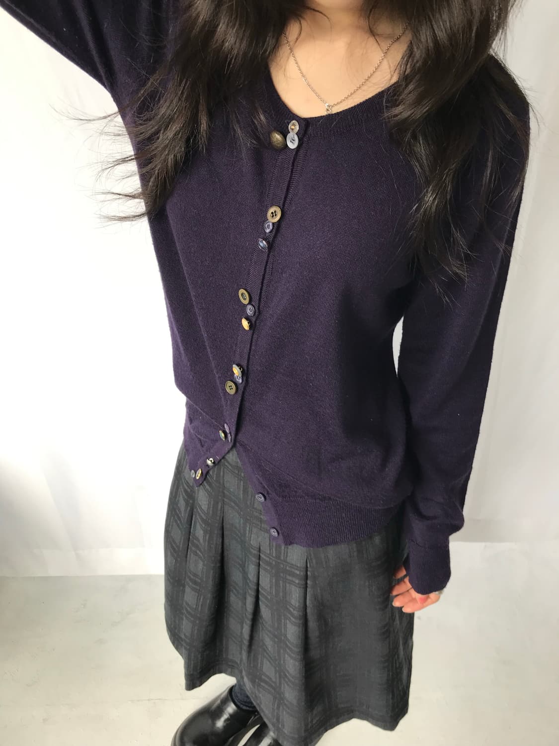 ⊹ A.V.V Standard  단추 컬렉션 가디건 상품이미지4
