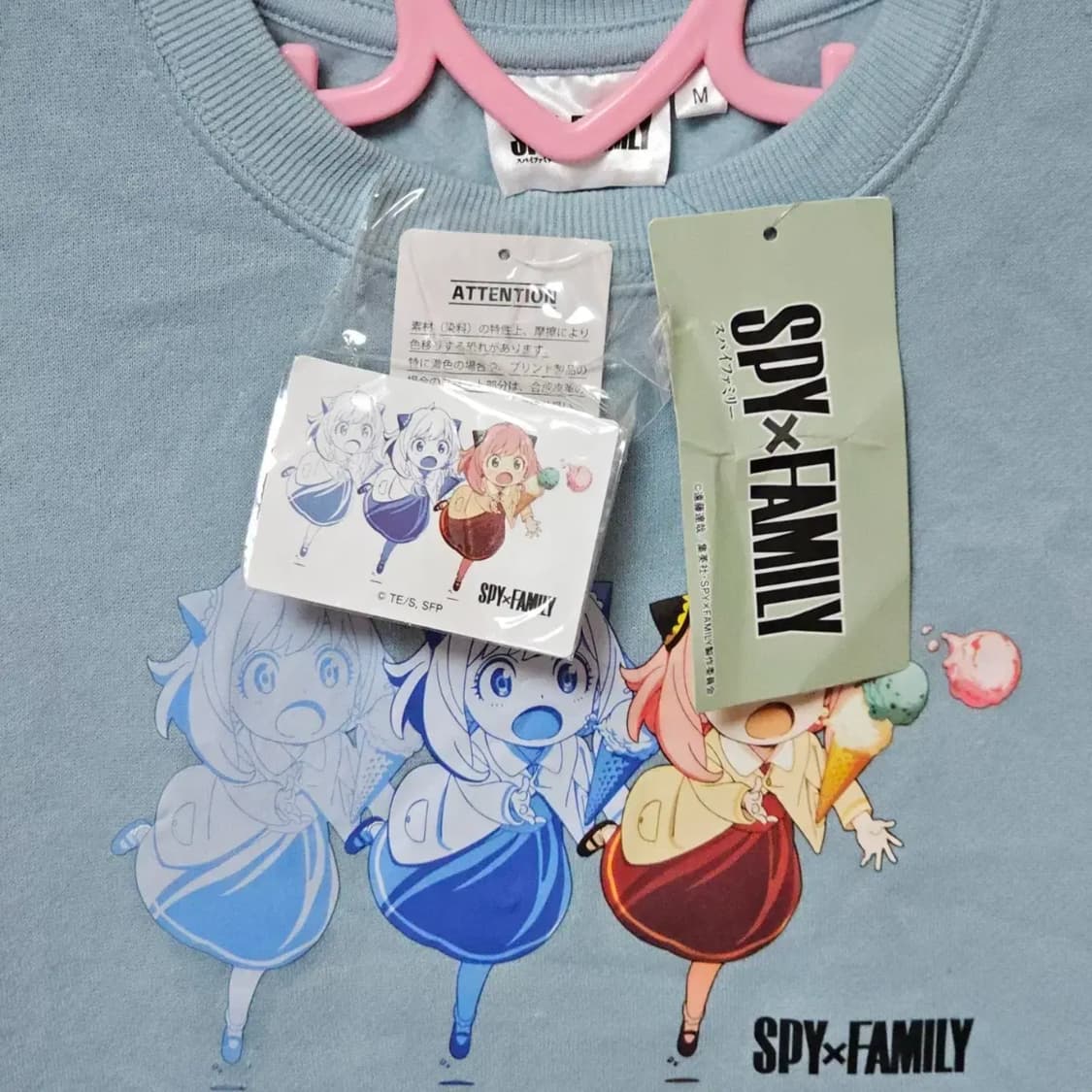 스파이패밀리 아냐 기모 롱원피스 상품이미지6