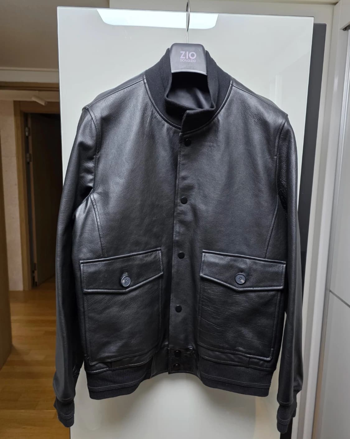 델바치오 양가죽 자켓 105/XL 상품이미지1