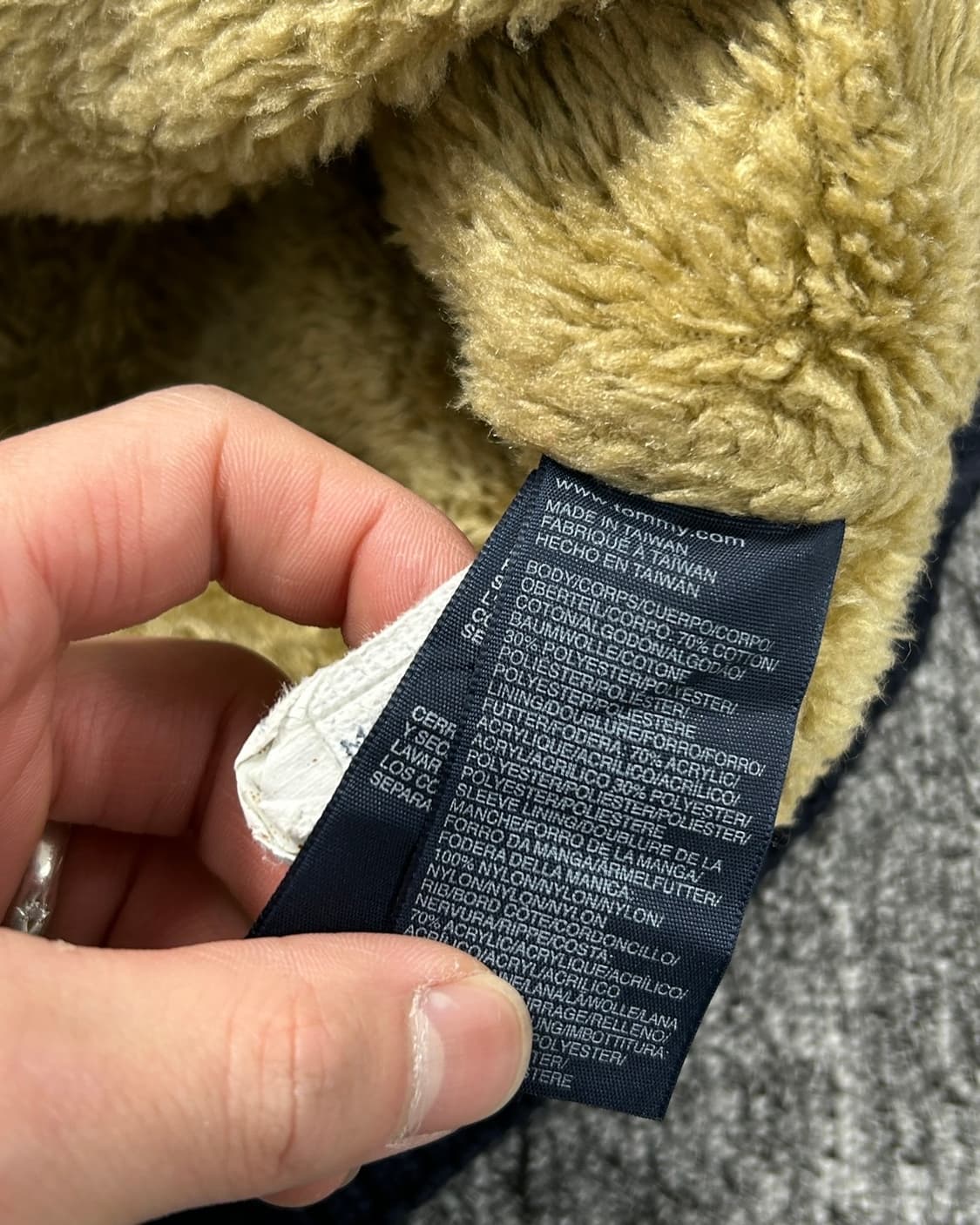 타미힐피거 쉐르파 후드 집업 자켓 상품이미지8