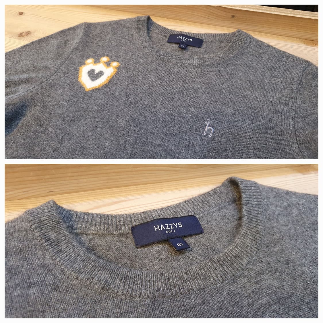 55.헤지스 캐시미어 니트 상품이미지3