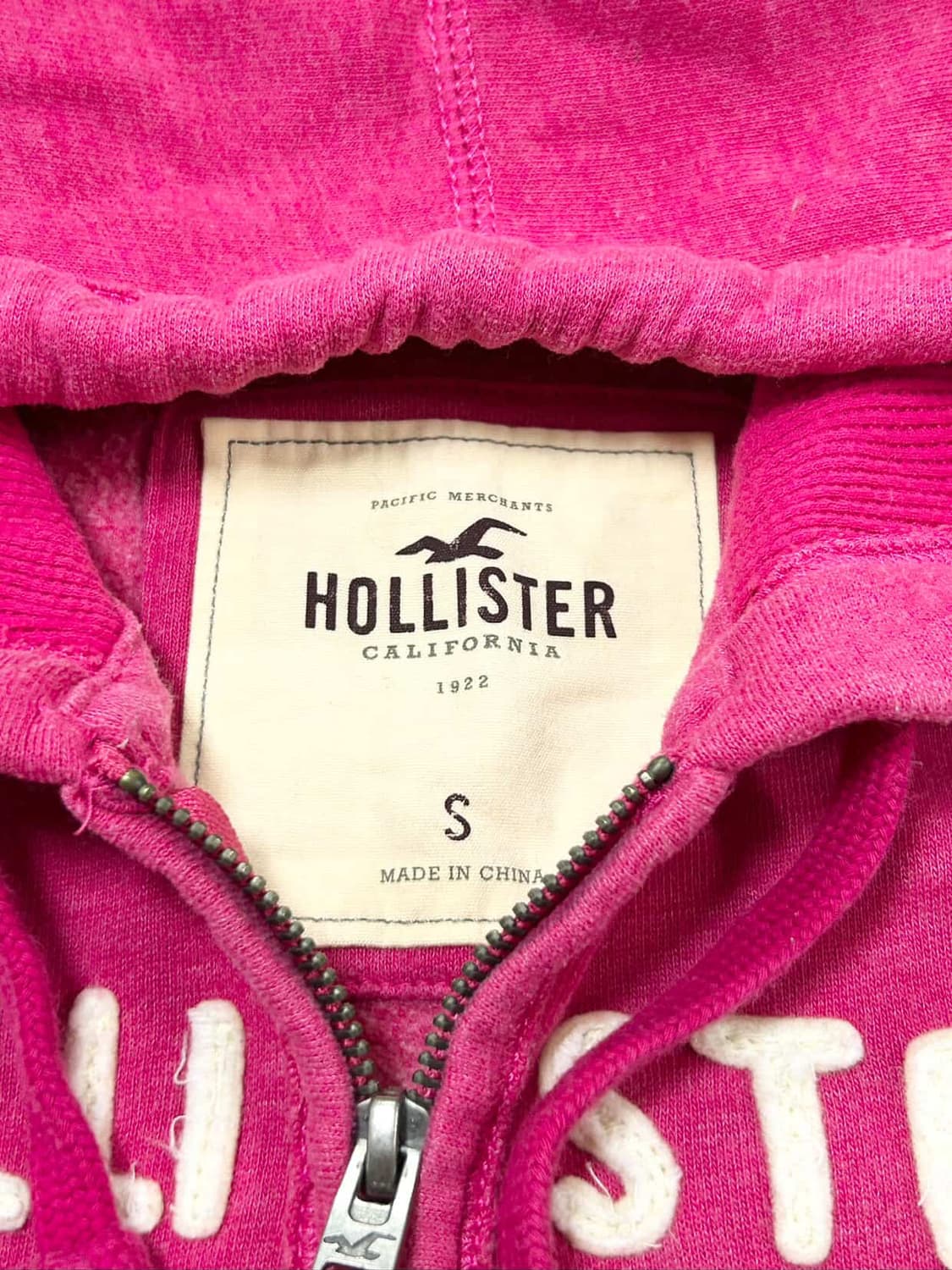 홀리스터 핑크 후드집업 상품이미지8