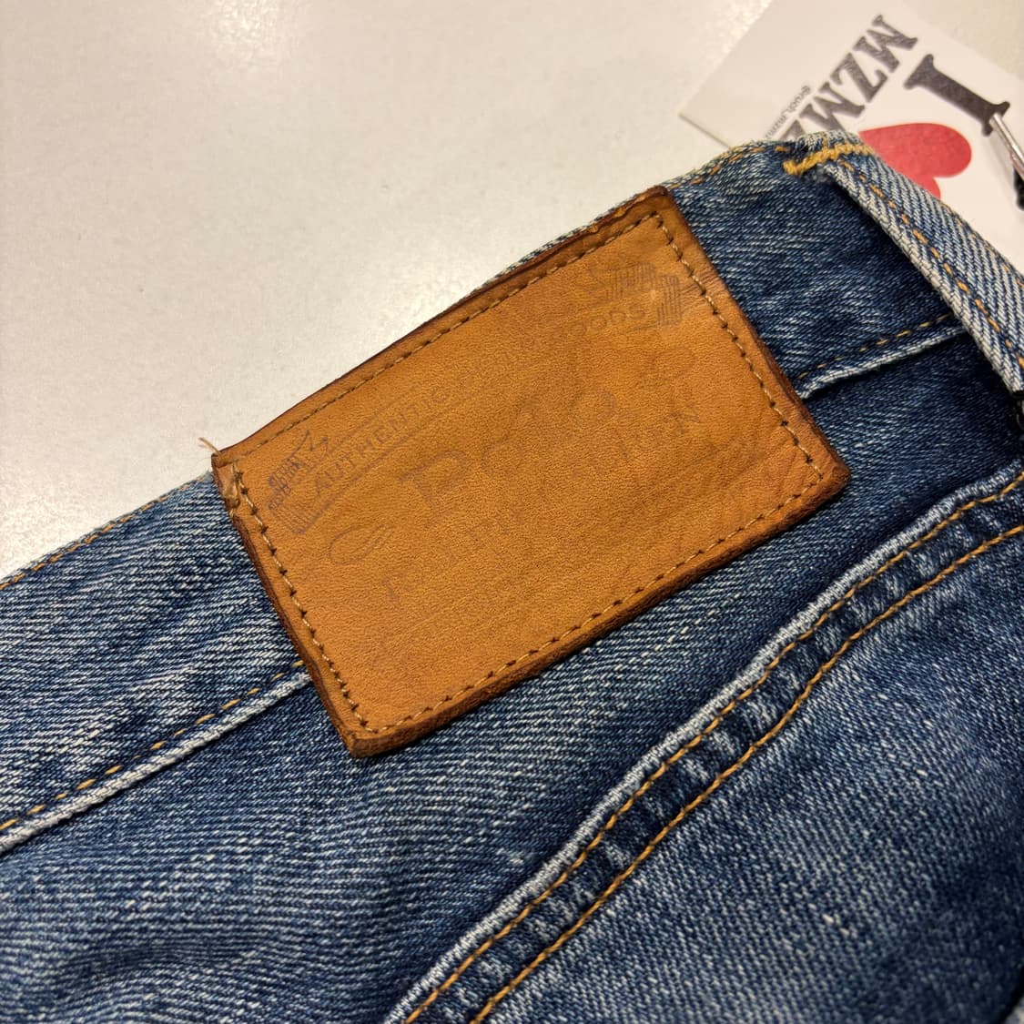 [31x32] 폴로 랄프로렌 데미지 워싱 데님 팬츠 C502 상품이미지4