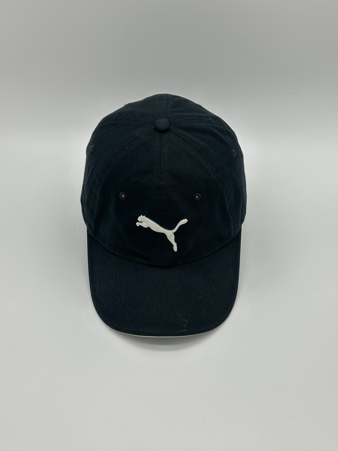 [F] 푸마 로고 블랙 볼캡 모자 상품이미지1