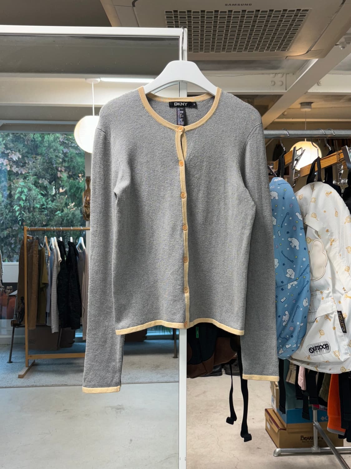 Dkny 실크 가디건 상품이미지1