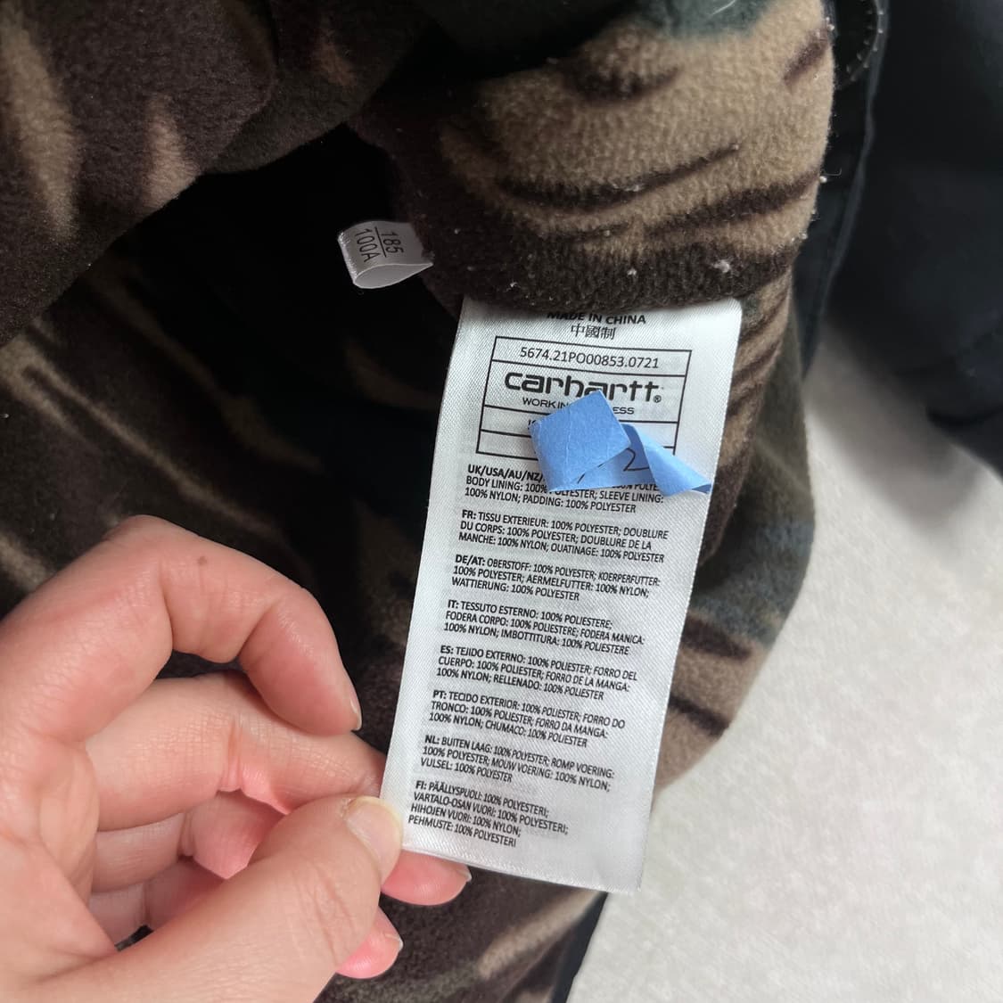 105 칼하트 WIP 킬다 자켓 상품이미지7