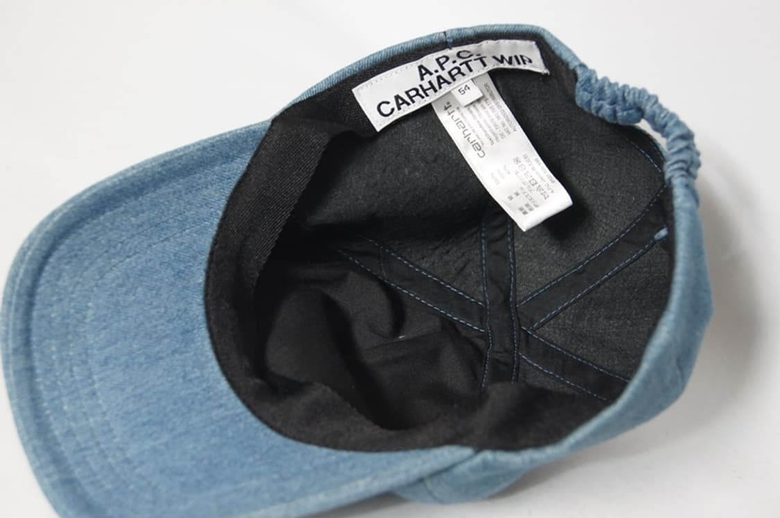 A.P.C. 칼하트 WIP 데님 볼캡 상품이미지7