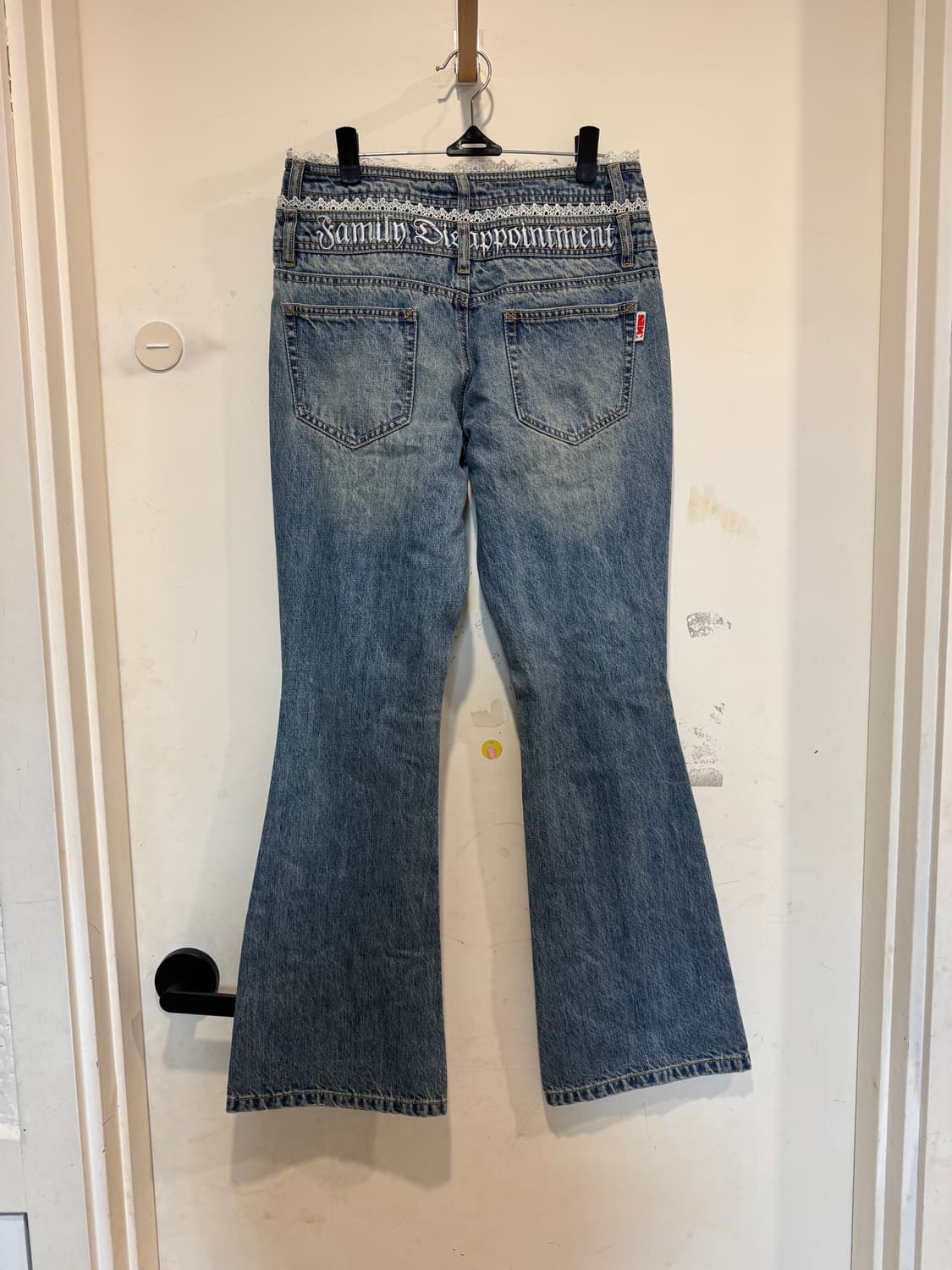 새상품 스컬프터 더블레이어드 데님  상품이미지4