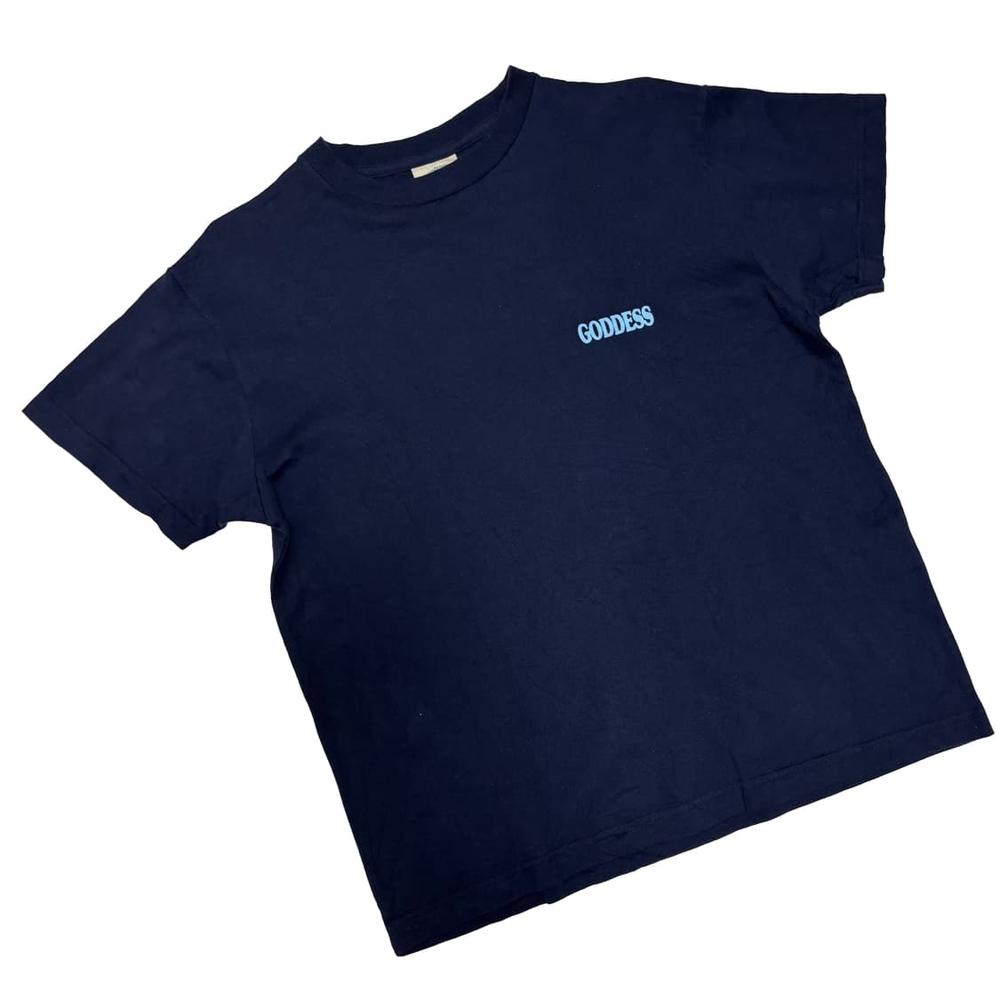 고디스(Goddess) 하와이안 스타일 서프 네이비 티셔츠 상품이미지2