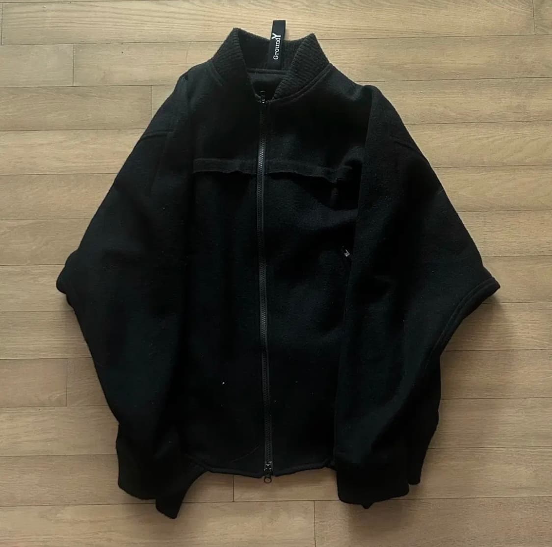 요지야마모토 그라운드와이 블루종 상품이미지1